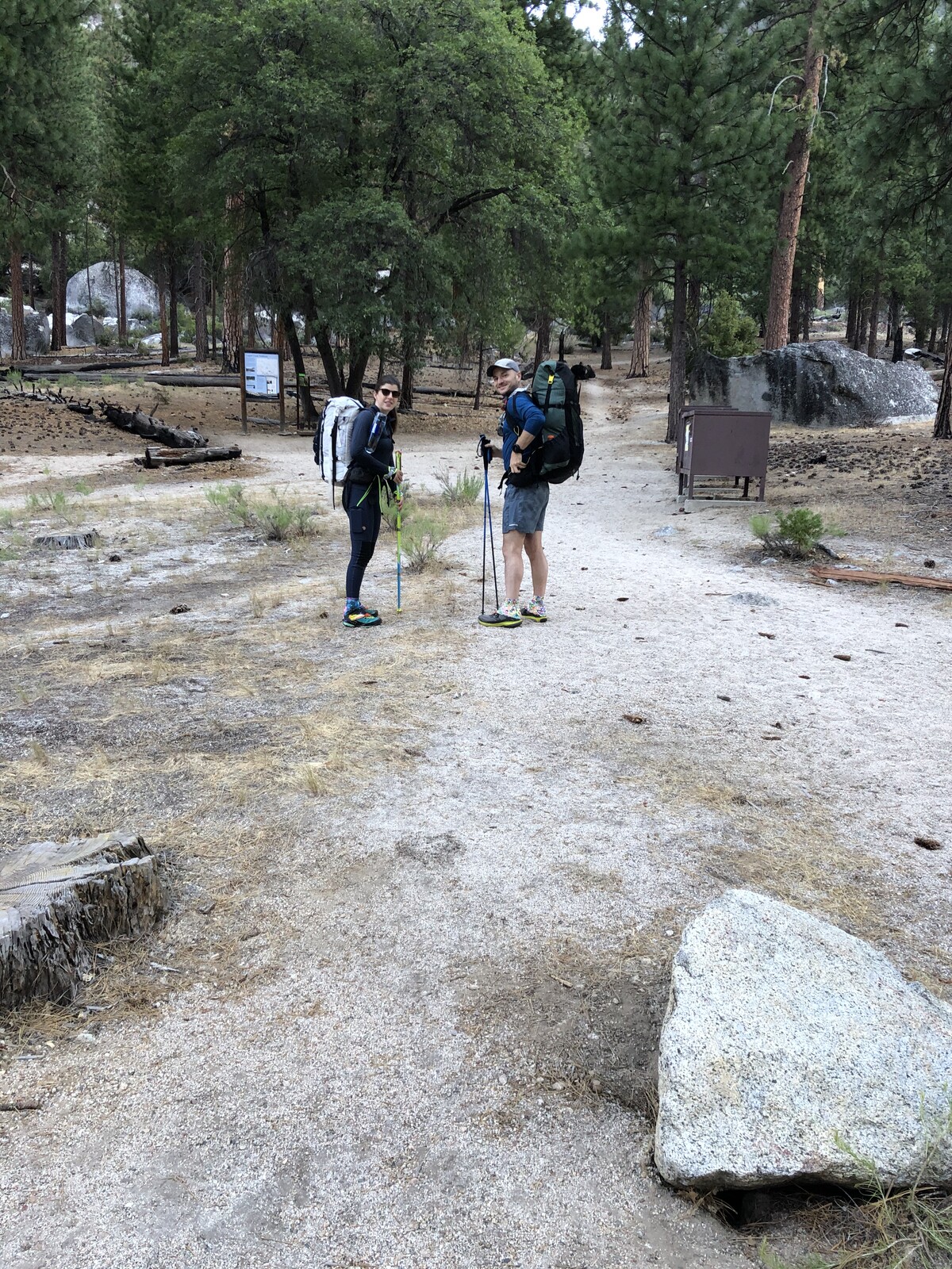 Before the hike